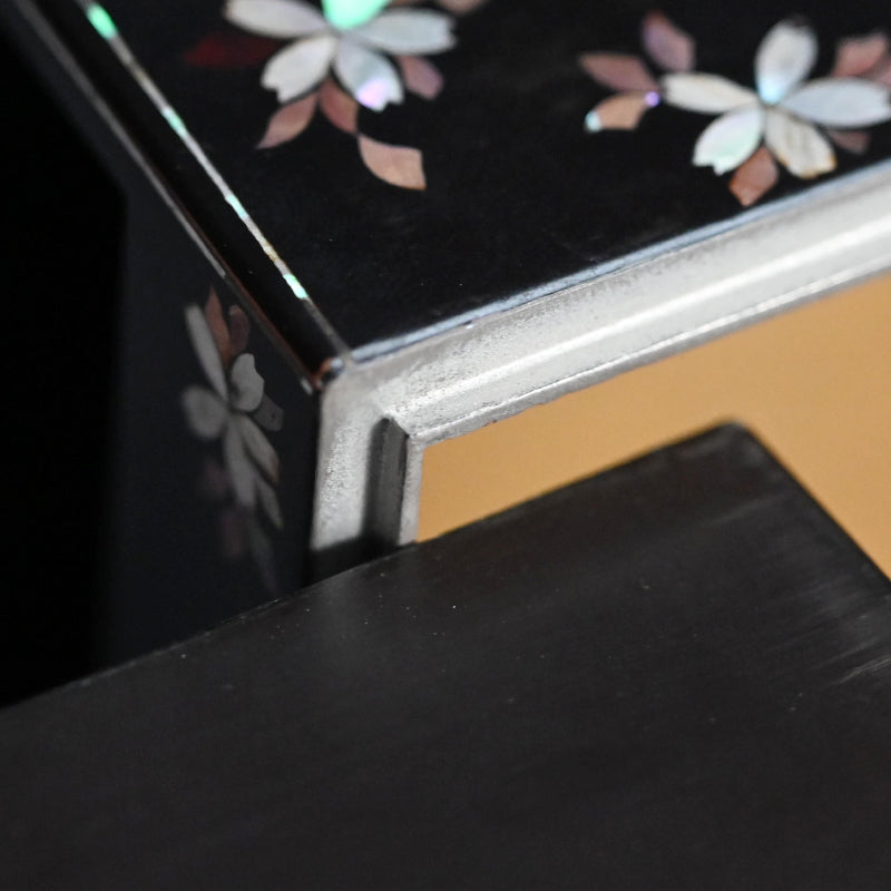Meiji Imperial Gift Box, Lacquer and Mother-of-Pearl Inlay