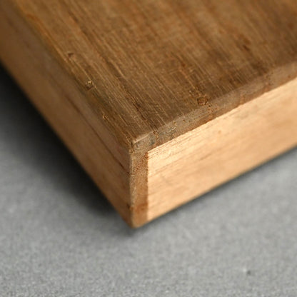 優美な木地塗り詩文カード箱