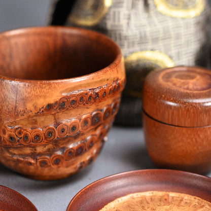 アンティーク竹煎茶セット ー中村宗悦