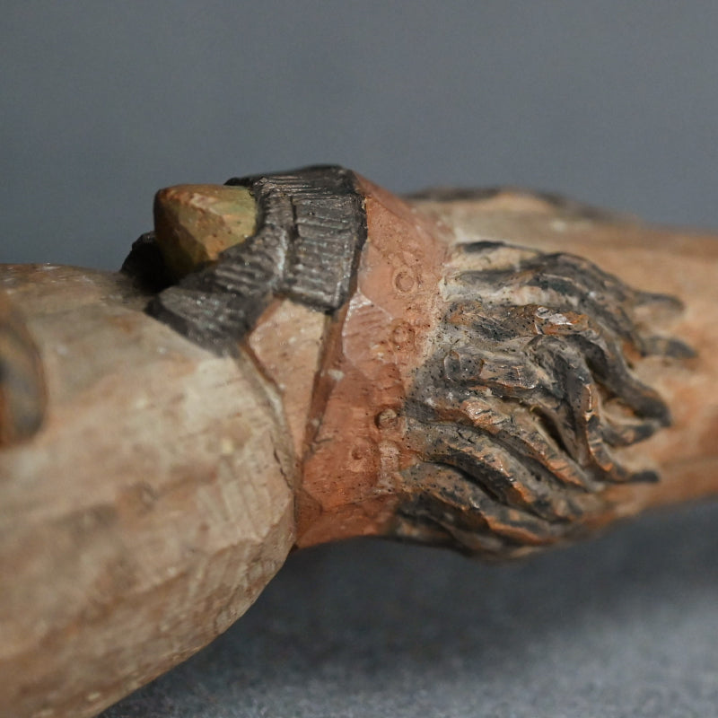 カエルの彫刻 ー宮本理三郎