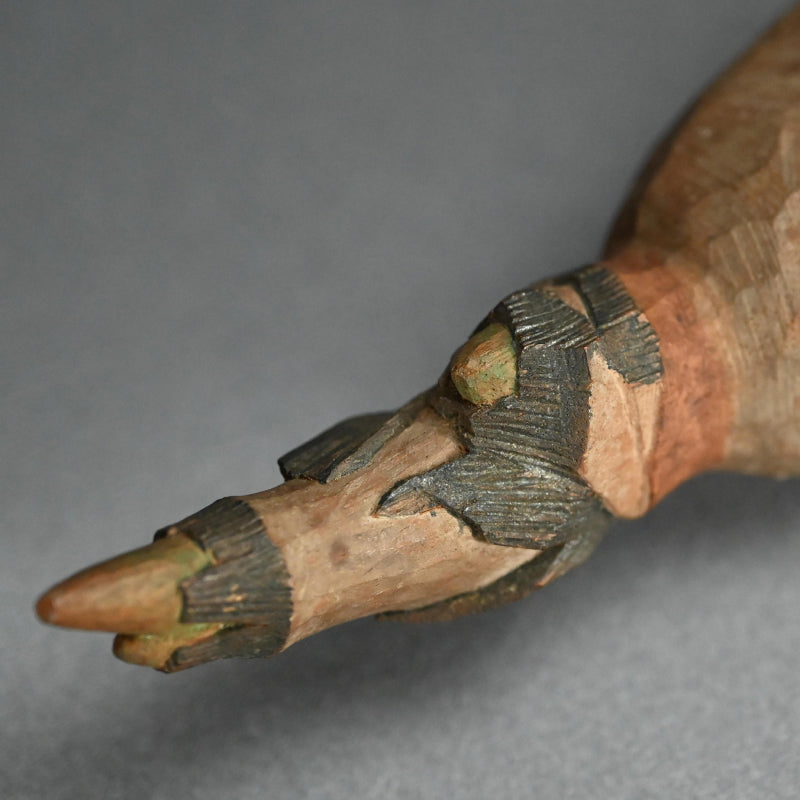 カエルの彫刻 ー宮本理三郎