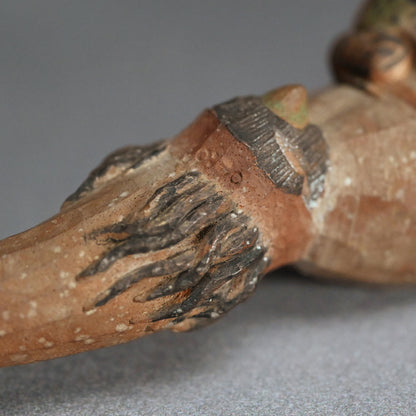 カエルの彫刻 ー宮本理三郎