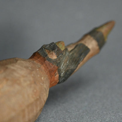 カエルの彫刻 ー宮本理三郎