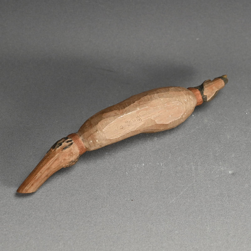 カエルの彫刻 ー宮本理三郎