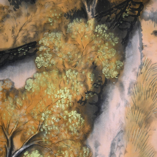 Taisho Style Hanging Scroll ー平井 楳仙 “奈良乃五月”