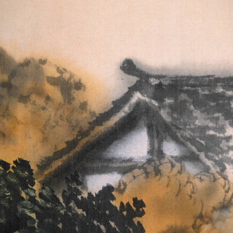 Taisho Style Hanging Scroll ー平井 楳仙 “奈良乃五月”