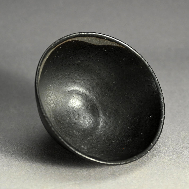 Black Glazed Chawan Tea Bowl ー重森 陽子 “黒釉 茶碗”