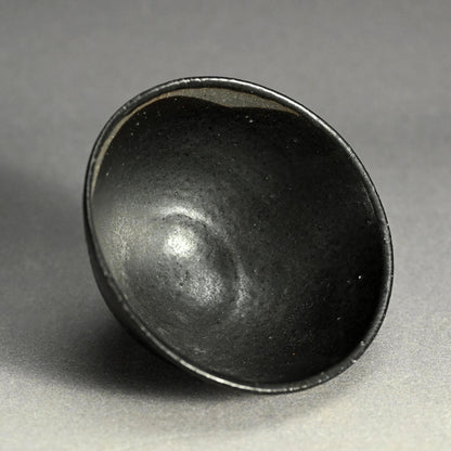 Black Glazed Chawan Tea Bowl ー重森 陽子 “黒釉 茶碗”
