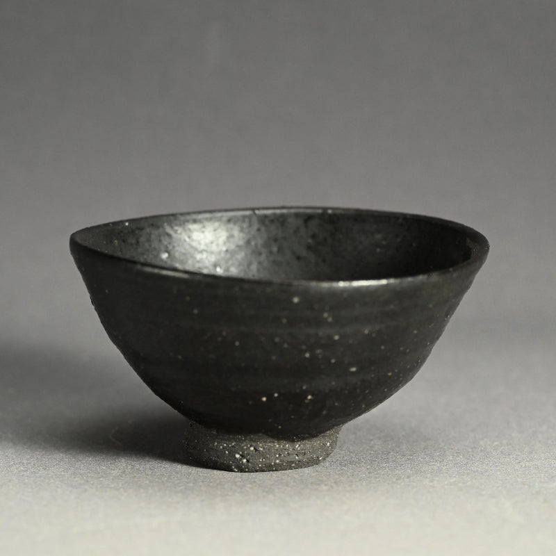 Black Glazed Chawan Tea Bowl ー重森 陽子 “黒釉 茶碗”