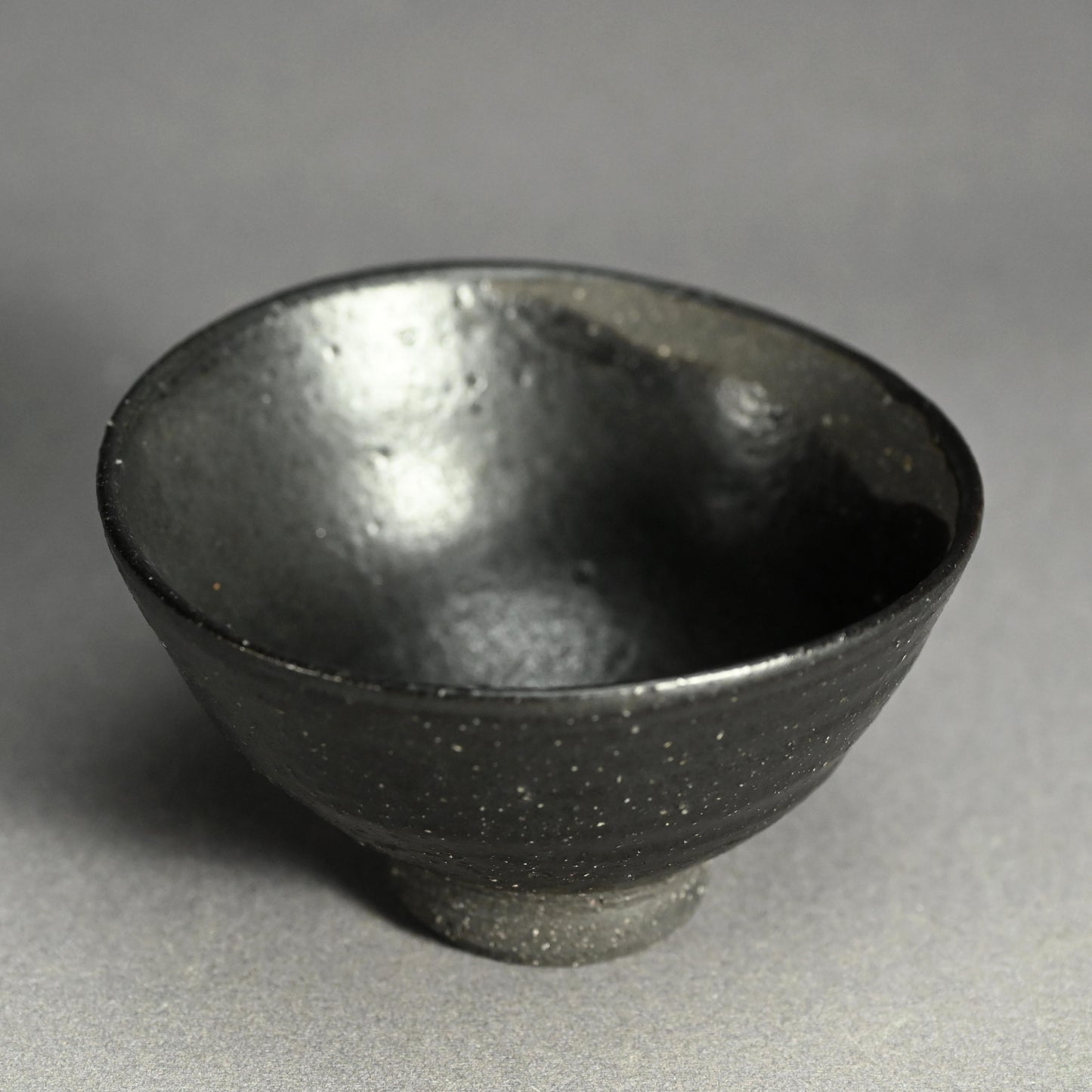 Black Glazed Chawan Tea Bowl ー重森 陽子 “黒釉 茶碗”