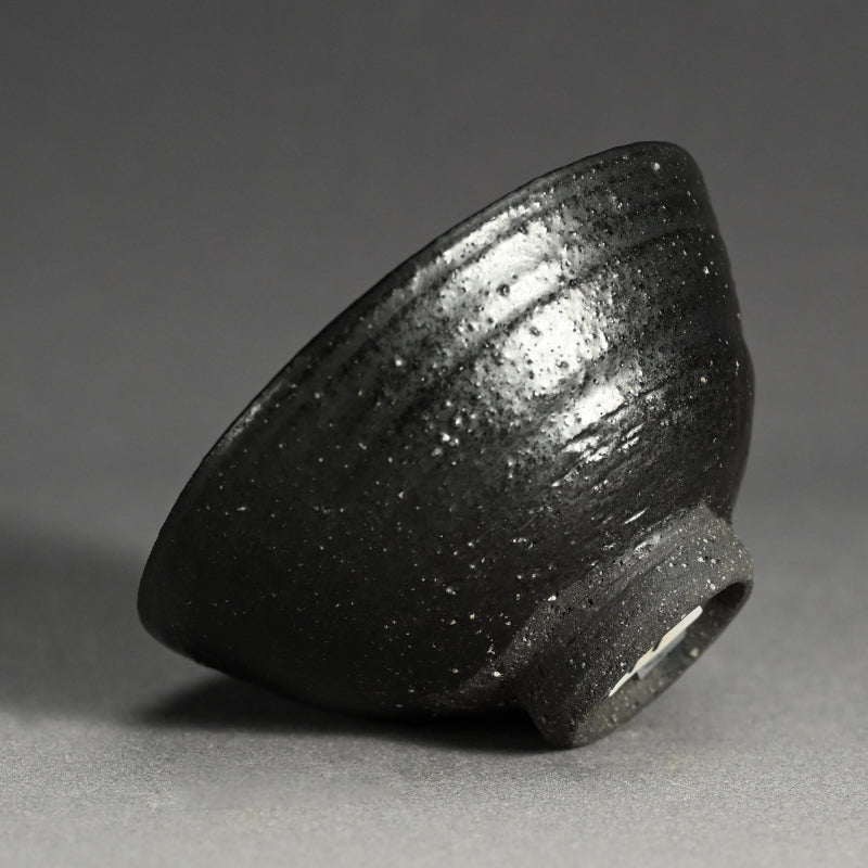 Black Glazed Chawan Tea Bowl ー重森 陽子 “黒釉 茶碗”