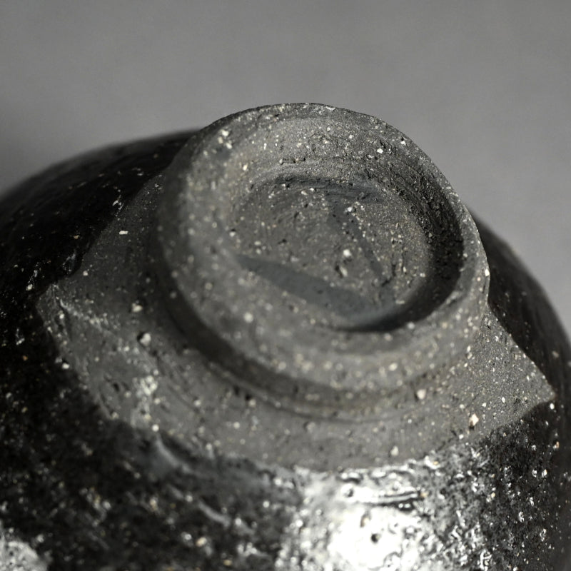 Black Glazed Chawan Tea Bowl ー重森 陽子 “黒釉 茶碗”