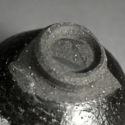 Black Glazed Chawan Tea Bowl ー重森 陽子 “黒釉 茶碗”