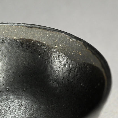 Black Glazed Chawan Tea Bowl ー重森 陽子 “黒釉 茶碗”