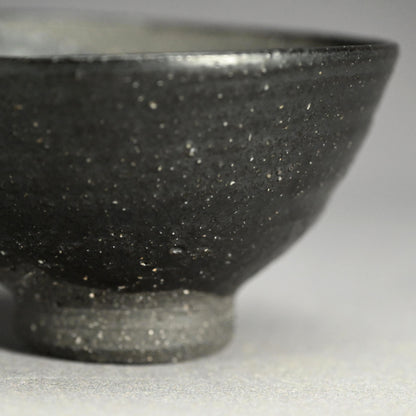 Black Glazed Chawan Tea Bowl ー重森 陽子 “黒釉 茶碗”
