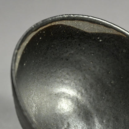 Black Glazed Chawan Tea Bowl ー重森 陽子 “黒釉 茶碗”