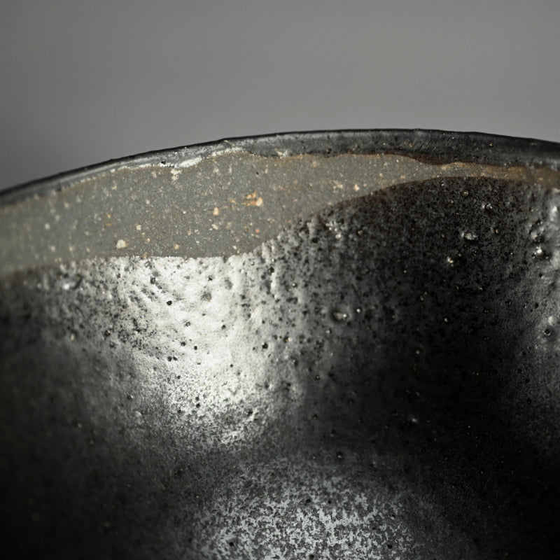 Black Glazed Chawan Tea Bowl ー重森 陽子 “黒釉 茶碗”
