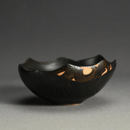 Set 5 Cotemporary Black Glazed Bowls ー重森 陽子 “黒釉向付 五客”