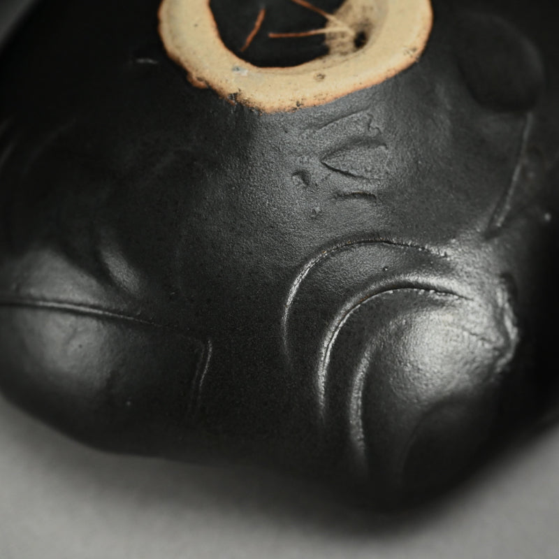 Set 5 Cotemporary Black Glazed Bowls ー重森 陽子 “黒釉向付 五客”