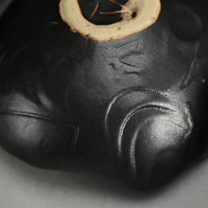 Set 5 Cotemporary Black Glazed Bowls ー重森 陽子 “黒釉向付 五客”