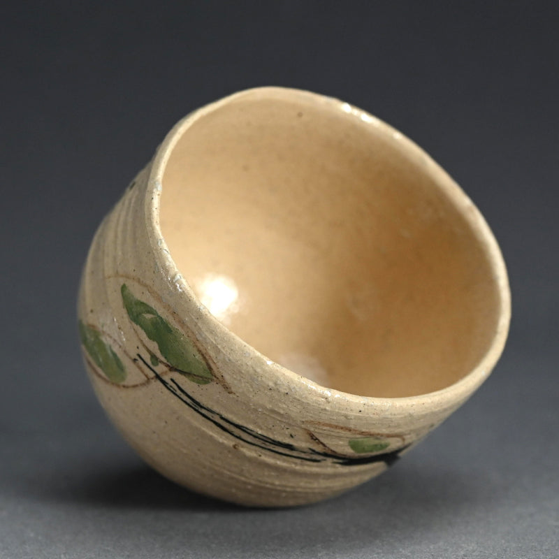 Green Springtime Chawan Tea Bowl ー重森 陽子 “新緑 茶碗”