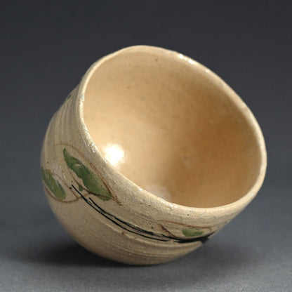 Green Springtime Chawan Tea Bowl ー重森 陽子 “新緑 茶碗”