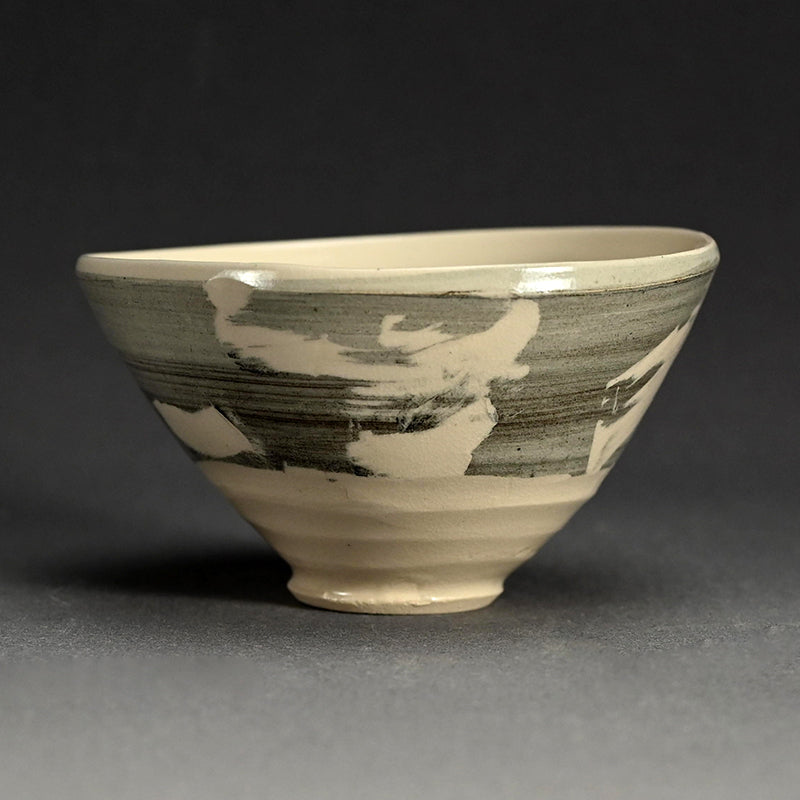 Quintessential Striated Bowl ー重森 陽子 “黒線抜絵 鉢”