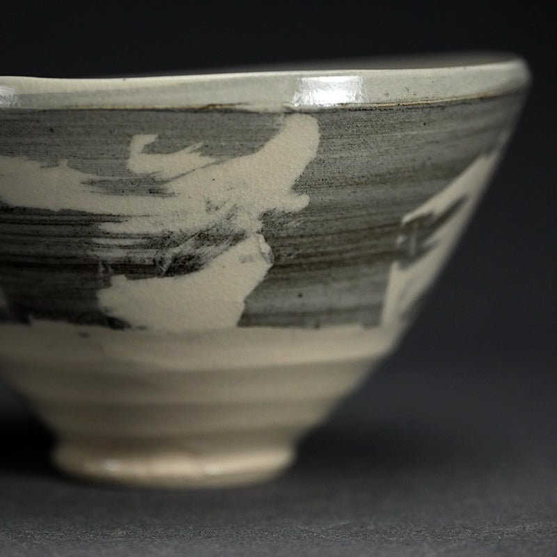 Quintessential Striated Bowl ー重森 陽子 “黒線抜絵 鉢”