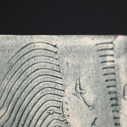 女性陶芸家 ー重森陽子のPale CUBE 「千点紋 CUBE」