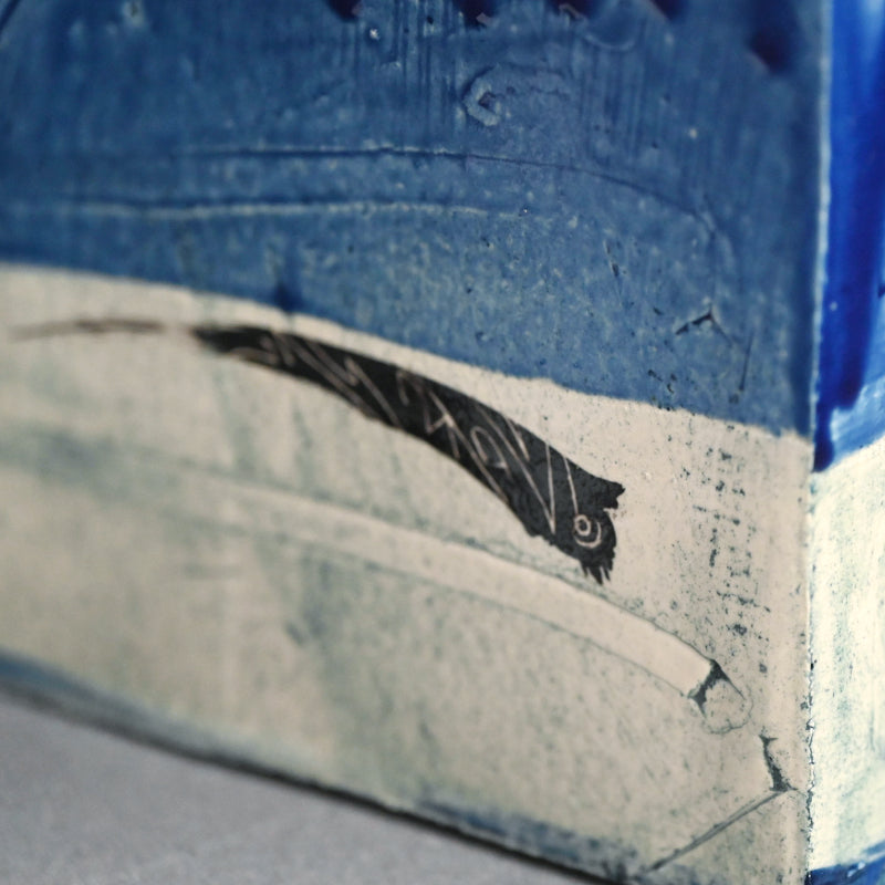 女性陶芸家 ー重森陽子のCUBE「陽白CUBE」