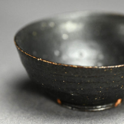 黒銀盃 ー重森陽子「盃」