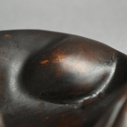 日本のアールデコ時代のブロンズ猫