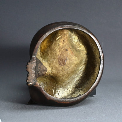 日本のアールデコ時代のブロンズ猫