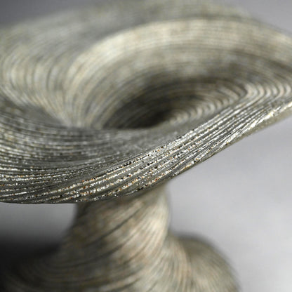 Rare Black Wave Vase ー崎山 隆之 “聴涛”