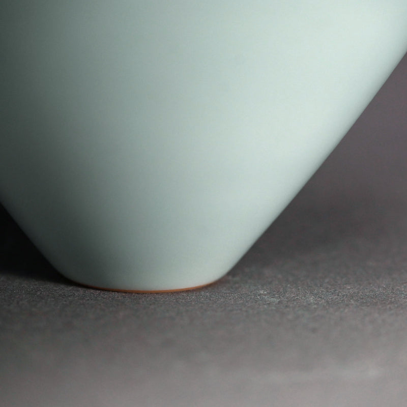 Huge Celadon Basin ー深見 陶治 “翠”