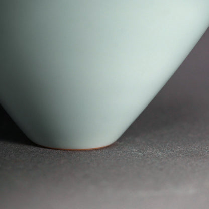 Huge Celadon Basin ー深見 陶治 “翠”