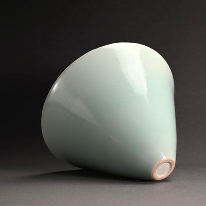 Huge Celadon Basin ー深見 陶治 “翠”