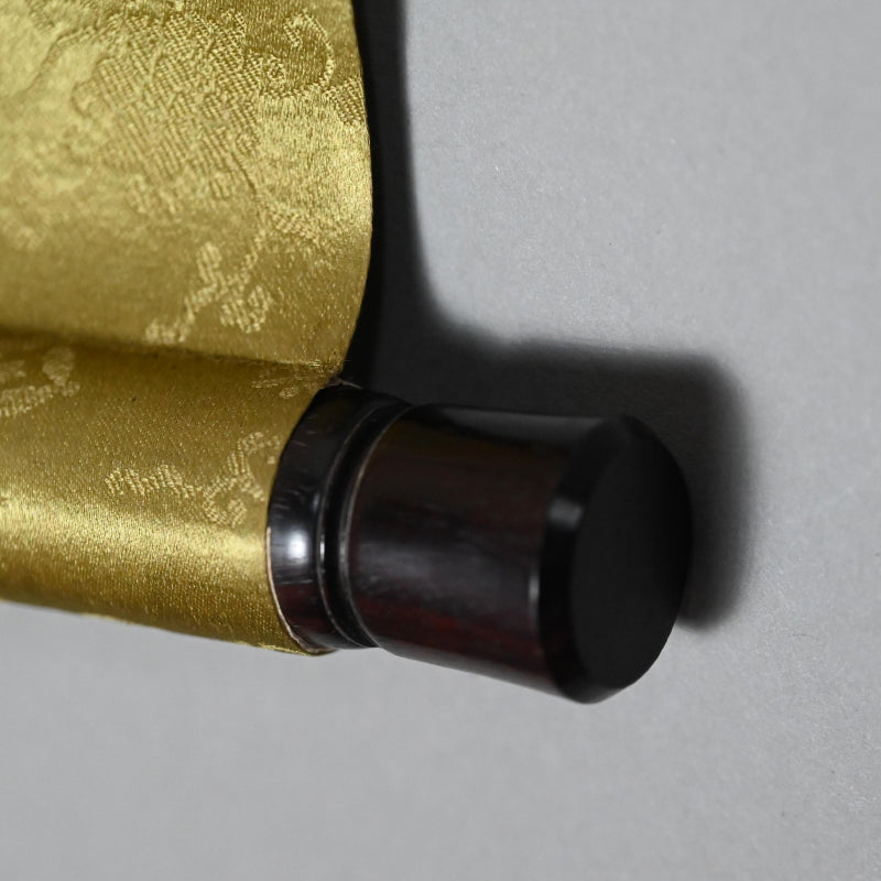 松の中 大正時代の絵画 ー白倉二峰「松経幽通図」