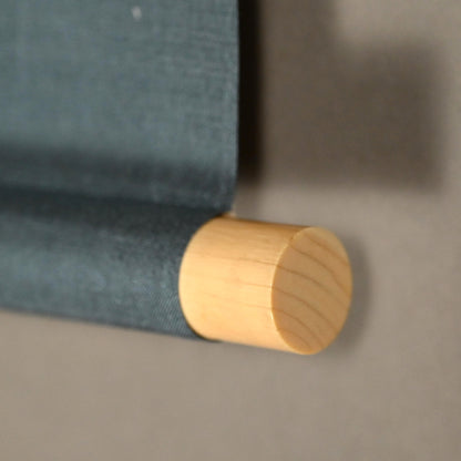 Small Literati Ink Landscape Scroll ー福田 古道人