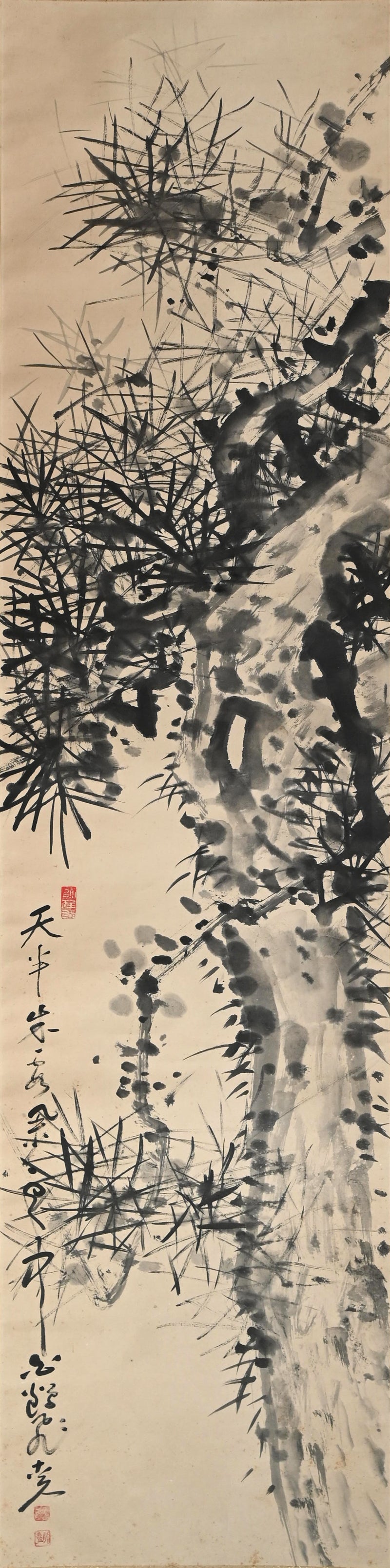 Ancient Pine Tree ー福田 古道人 “壱松図”