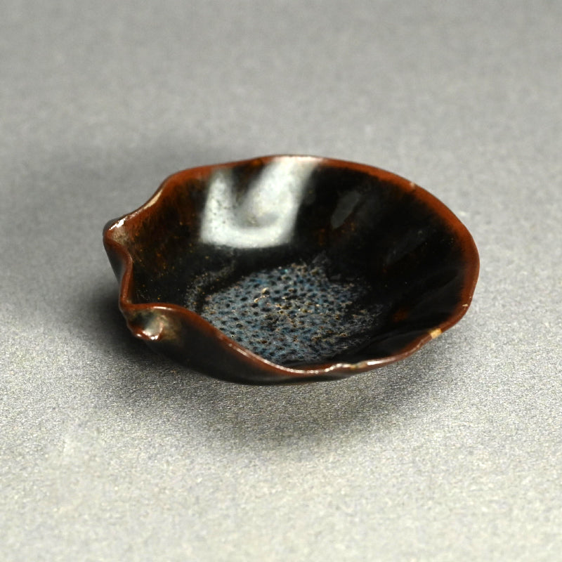 油滴天目 阿賀野焼 向付