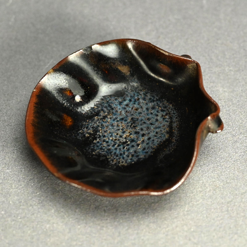 油滴天目 阿賀野焼 向付
