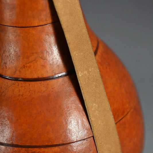 Antique Japanese Bento Picnic Box Made of a Gourd