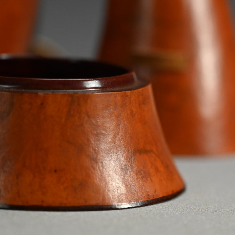 Antique Japanese Bento Picnic Box Made of a Gourd