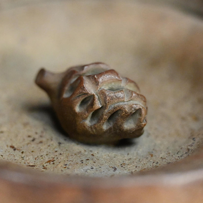 Antique Japanese Tea Pot by Buddhist Nun ー大田垣 蓮月