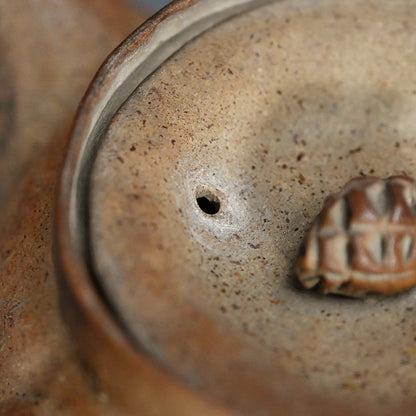 Antique Japanese Tea Pot by Buddhist Nun ー大田垣 蓮月