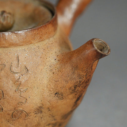 Antique Japanese Tea Pot by Buddhist Nun ー大田垣 蓮月