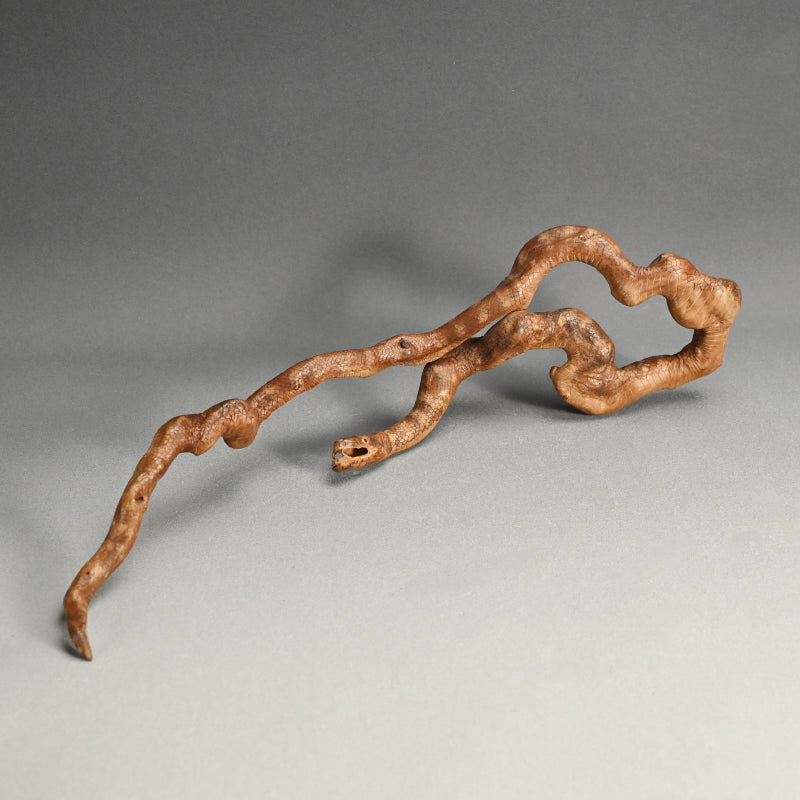 Antique Japanese Root-Wood Carved Snake