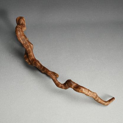 Antique Japanese Root-Wood Carved Snake