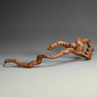 Antique Japanese Root-Wood Carved Snake